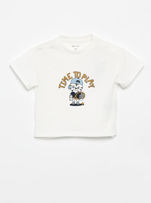 T-shirt à manches courtes - Kiabi T-shirt à manches courtes - Kiabi