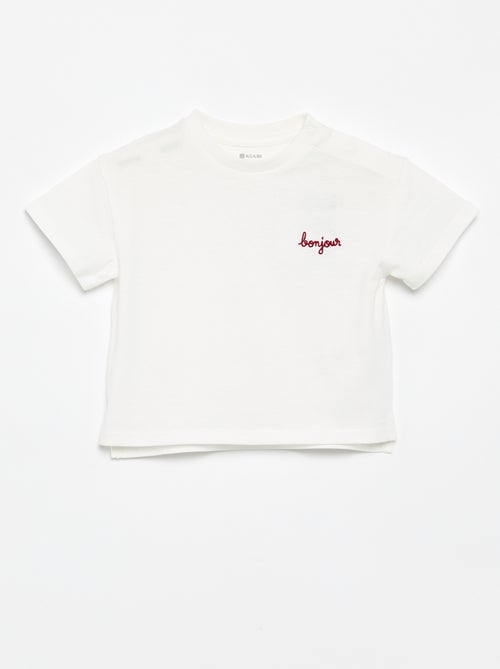 T-shirt à manches courtes - Kiabi