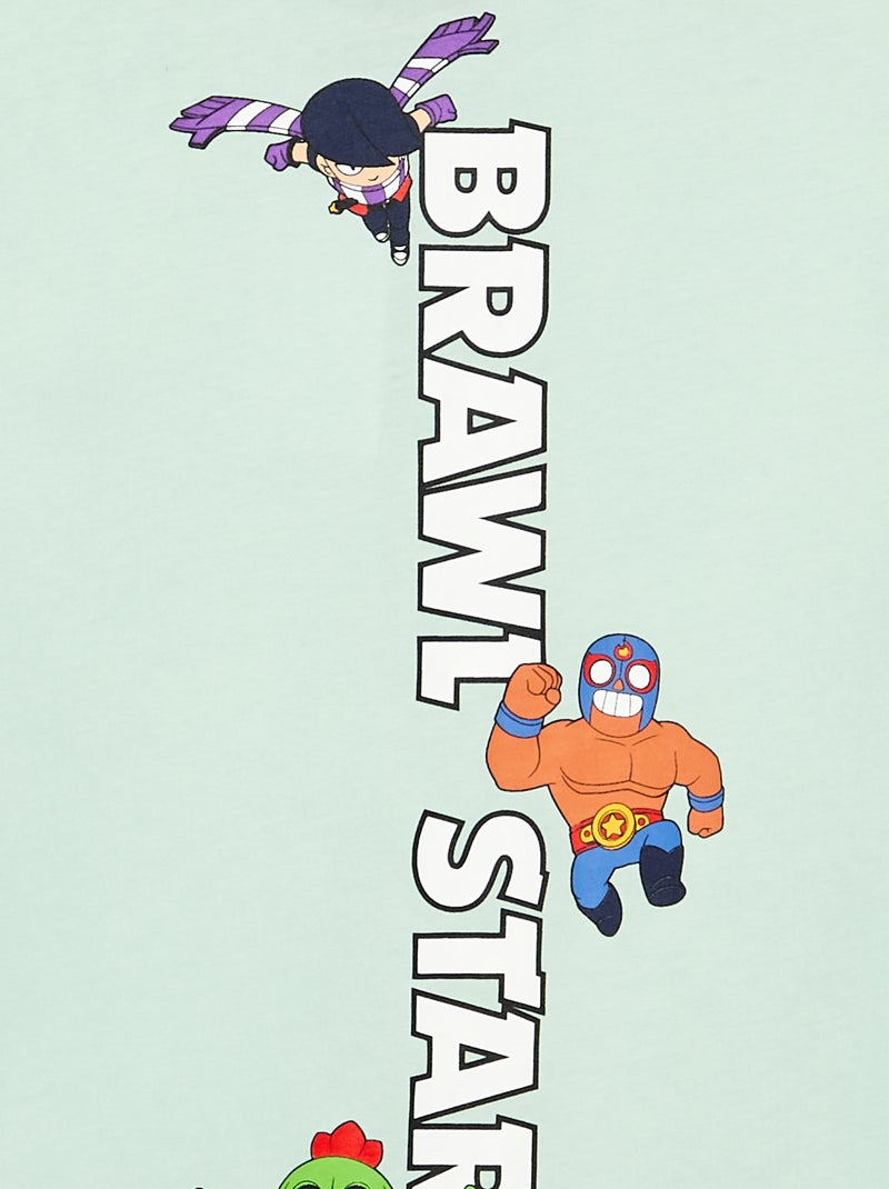 T-shirt à manches courtes 'Brawl Stars' Vert - Kiabi