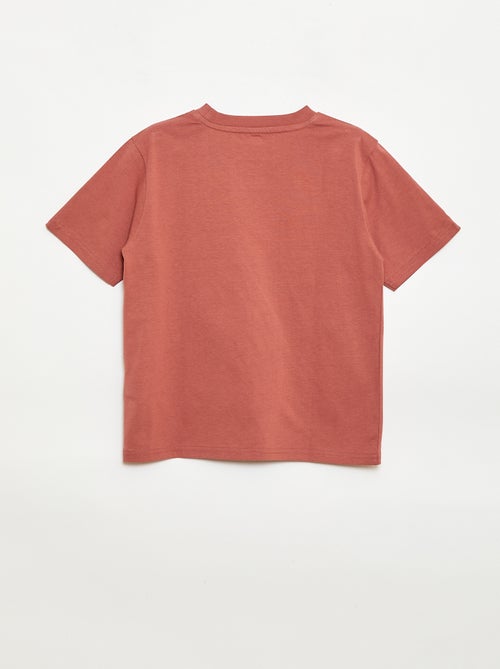 T-shirt à manches courtes brodé - Kiabi