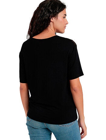 T-shirt à manches courtes CHEST LACE