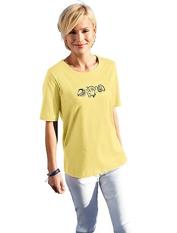 T-shirt à Manches Courtes Coupe Confortable - Taille Standard - Witt