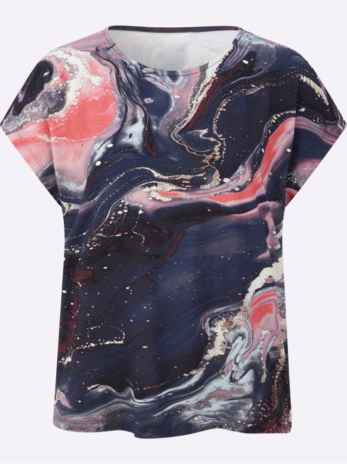 T-shirt à Manches Courtes Coupe Décontractée Aux épaules - Taille Standard - helline - Kiabi