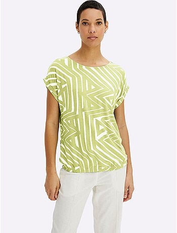 T-shirt à Manches Courtes Coupe Décontractée Aux épaules - Taille Standard - Witt