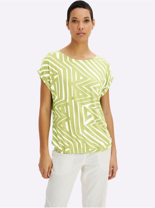 T-shirt à Manches Courtes Coupe Décontractée Aux épaules - Taille Standard - Witt - Kiabi T-shirt à Manches Courtes Coupe Décontractée Aux épaules - Taille Standard - Witt - Kiabi