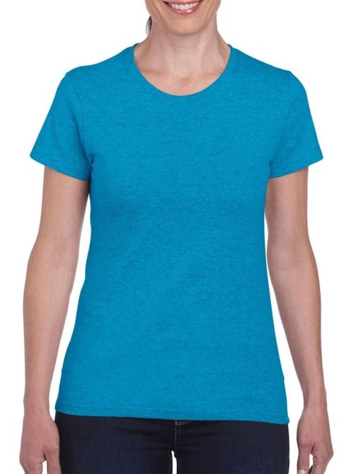 T-shirt à manches courtes coupe féminine - gildan - Kiabi