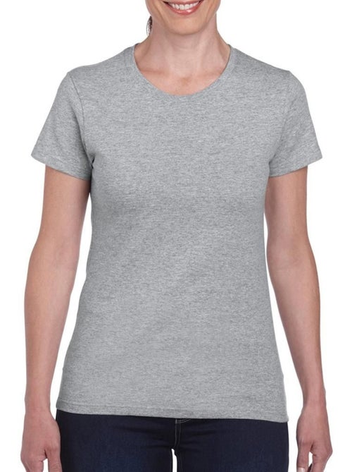 T-shirt à manches courtes coupe féminine - gildan - Kiabi