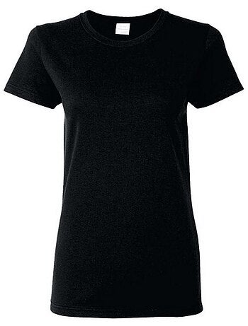 T-shirt à manches courtes coupe féminine - gildan