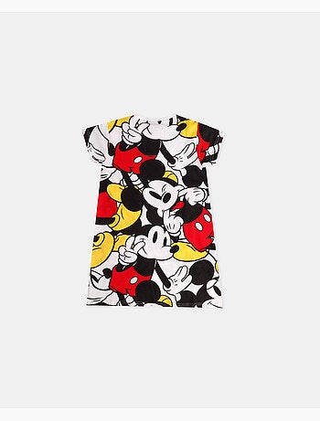 T-shirt à manches courtes Disney Big Mickey pour fille