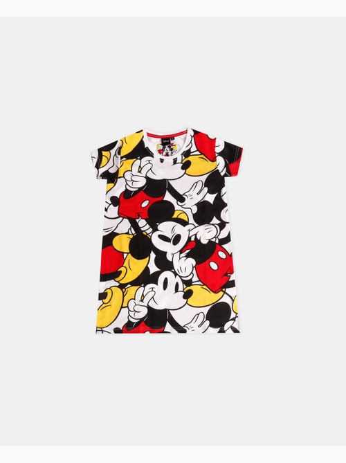 T-shirt à manches courtes Disney Big Mickey pour fille - Kiabi