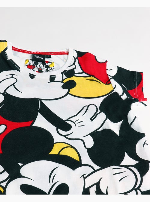 T-shirt à manches courtes Disney Big Mickey pour fille - Kiabi