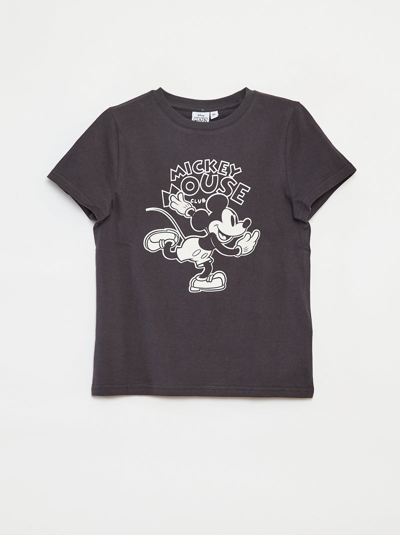 T-shirt à manches courtes 'Disney' Gris - Kiabi