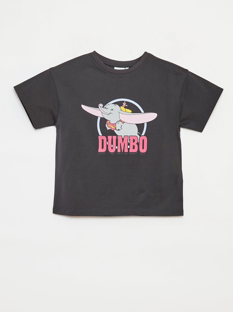 T-shirt à manches courtes 'Disney' NOIR - Kiabi
