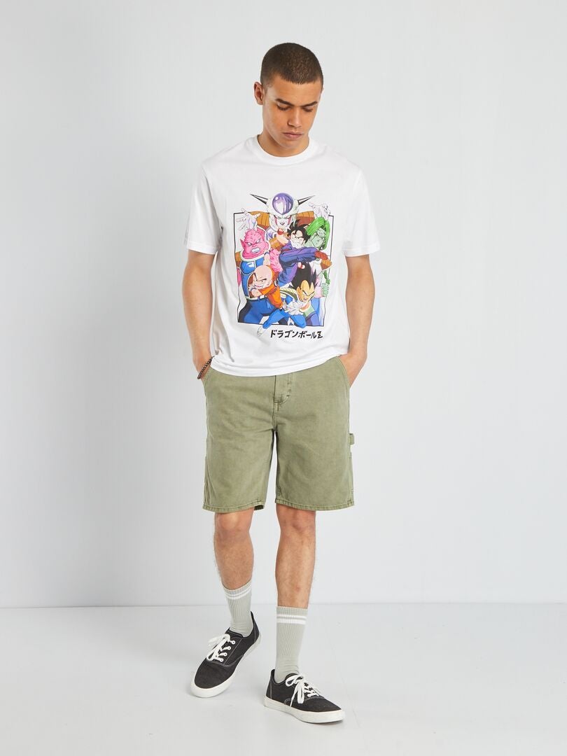 T-shirt à manches courtes 'Dragon Ball Z' blanc - Kiabi