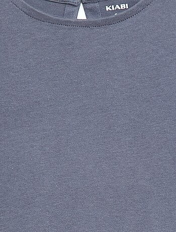 T-shirt à manches courtes en broderies anglaises