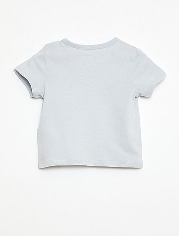 T-shirt à manches courtes en jersey de coton