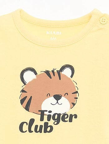 T-shirt à manches courtes en jersey de coton