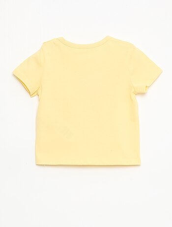 T-shirt à manches courtes en jersey de coton