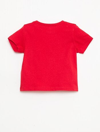 T-shirt à manches courtes en jersey de coton
