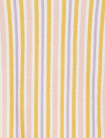 T-shirt à manches courtes en maille crêpe