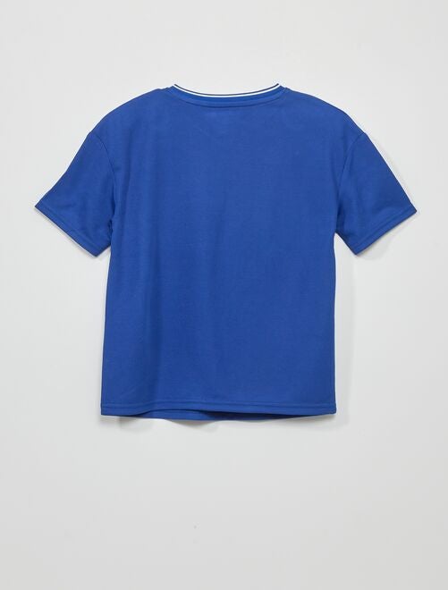 T-shirt à manches courtes en mesh - Kiabi