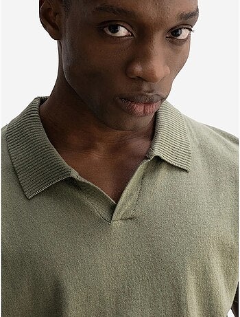 T-shirt à manches courtes et col polo pour homme giesto