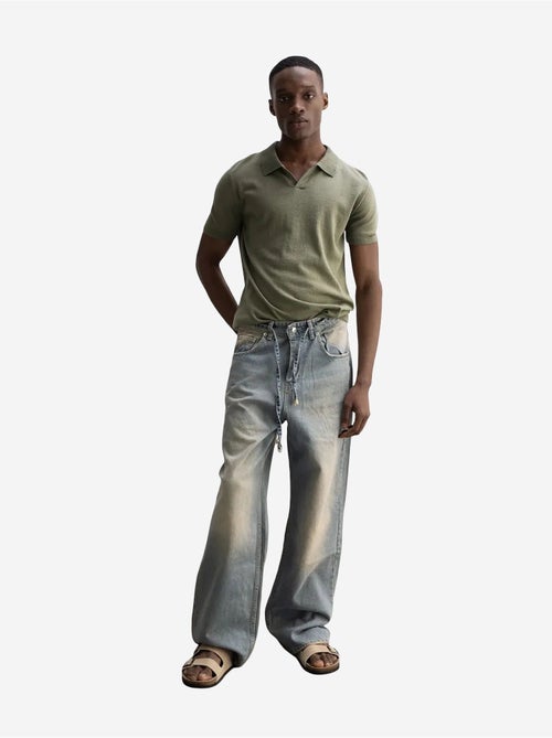 T-shirt à manches courtes et col polo pour homme giesto - Kiabi T-shirt à manches courtes et col polo pour homme giesto - Kiabi