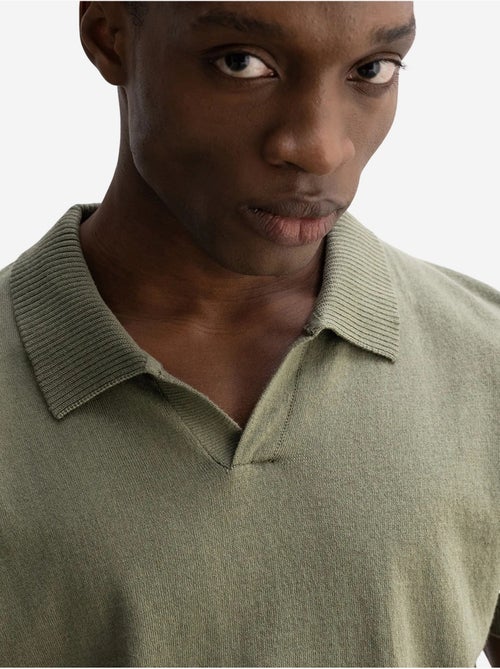 T-shirt à manches courtes et col polo pour homme giesto - Kiabi T-shirt à manches courtes et col polo pour homme giesto - Kiabi