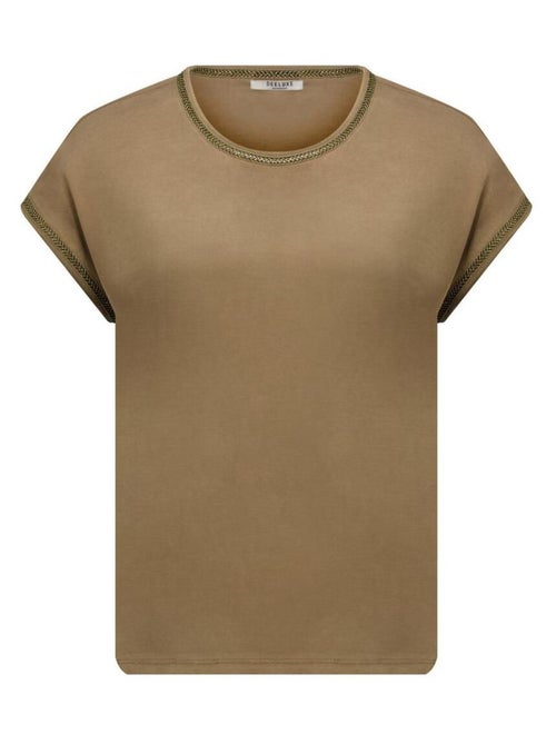 T-shirt à manches courtes ethnique 'Deeluxe' - Kiabi