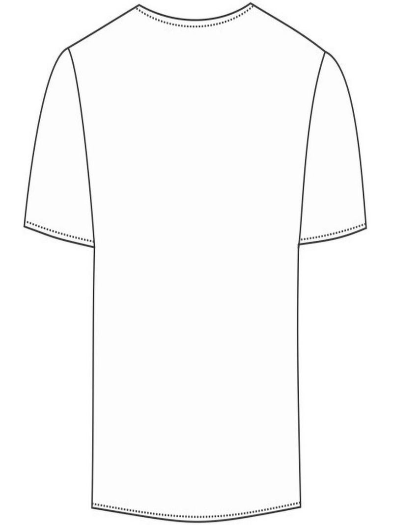 T-shirt à manches courtes Exact V-Neck pour homme Blanc - Kiabi