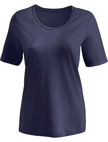 T-shirt à Manches Courtes Facile à Assortir - Taille Standard - Moda Vilona