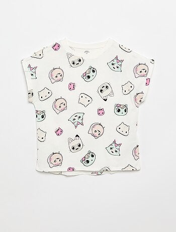T-shirt à manches courtes 'Gabby et la maison magique'