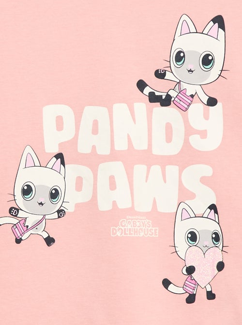 T-shirt à manches courtes 'Gabby et la maison magique' 'Universal' - Kiabi