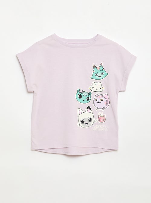 T-shirt à manches courtes 'Gabby et la maison magique' 'Universal' - Kiabi