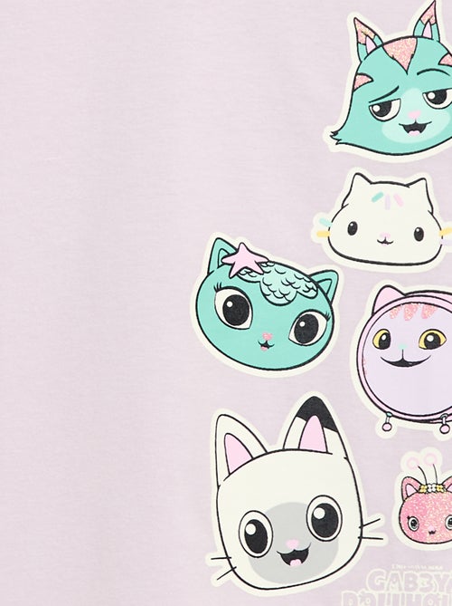 T-shirt à manches courtes 'Gabby et la maison magique' 'Universal' - Kiabi