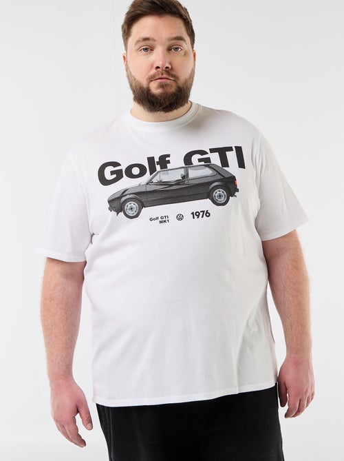 T-shirt à manches courtes 'golf GTI' 'Volkswagen' - Kiabi