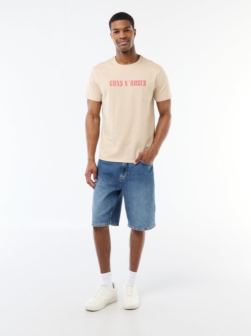 T-shirt à manches courtes 'Guns N' Roses' - Kiabi