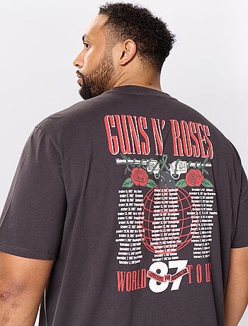 T-shirt à manches courtes 'Guns N' Roses'
