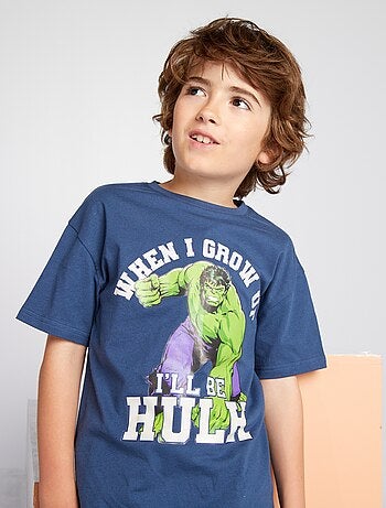 T-shirt à manches courtes 'Hulk' - Kiabi