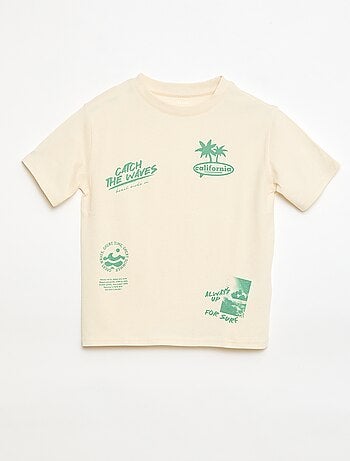 T-shirt à manches courtes imprimé