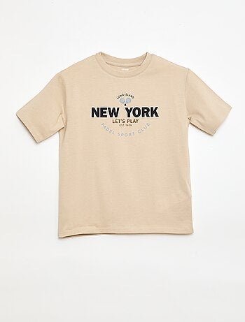 T-shirt à manches courtes imprimé