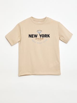 T-shirt à manches courtes imprimé