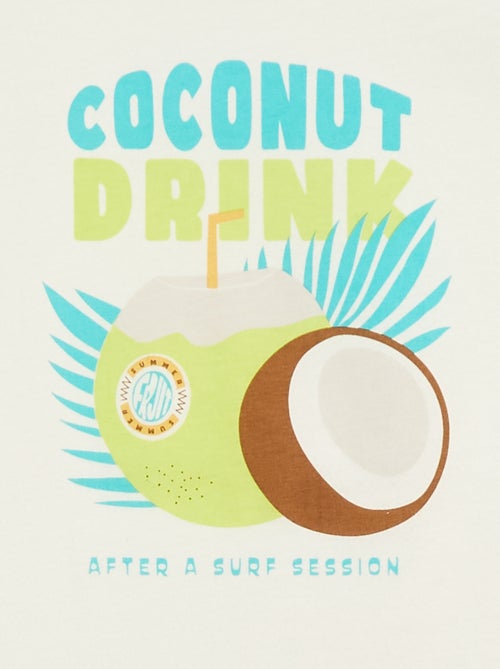 T-shirt à manches courtes imprimé - Kiabi