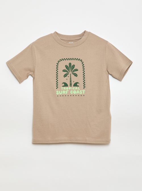 T-shirt à manches courtes imprimé - Kiabi T-shirt à manches courtes imprimé - Kiabi