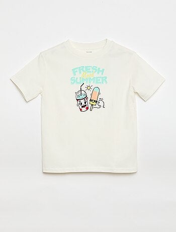 T-shirt à manches courtes imprimé