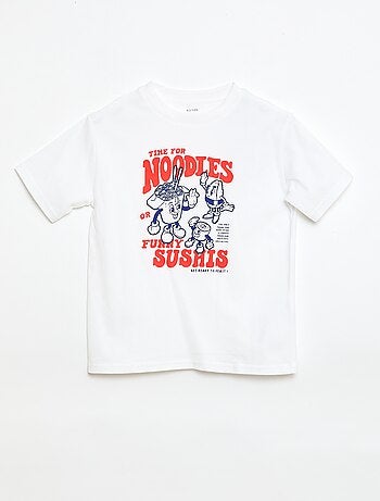T-shirt à manches courtes imprimé