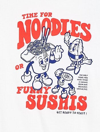 T-shirt à manches courtes imprimé