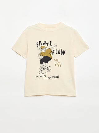 T-shirt à manches courtes imprimé