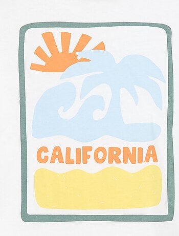 T-shirt à manches courtes imprimé