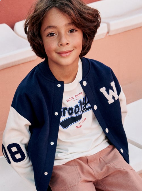 T-shirt à manches courtes imprimé - Kiabi